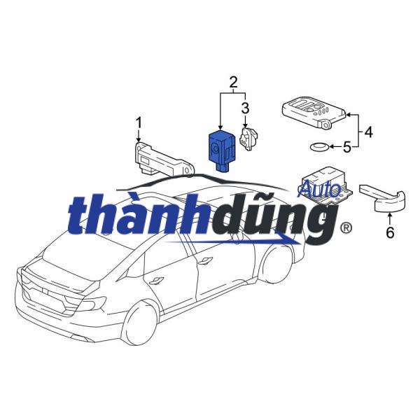 HỘP ĐIỀU KHIỂN CHỐNG TRỘM DAEWOO LACETTI EX | 96550505 - Ảnh 4