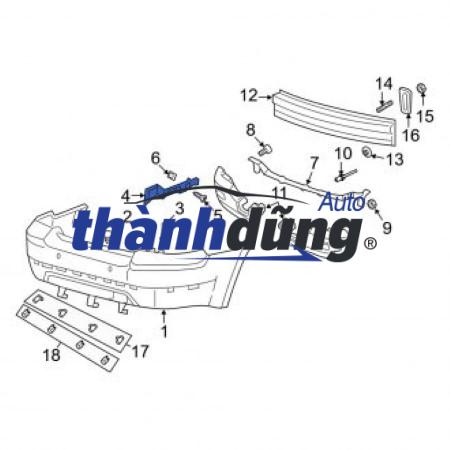 BÁT CÀI CẢN TRƯỚC LEXUS LX570 2012-2015 | 5211660220 - Ảnh 5