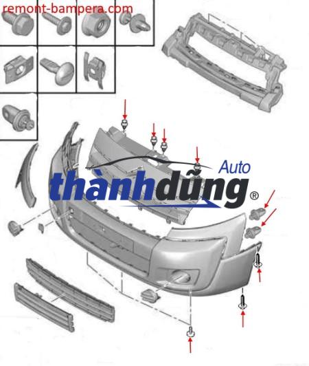 BÁT CÀI CẢN TRƯỚC LEXUS LX570 2012-2015 | 5211660220 - Ảnh 4