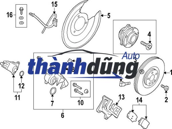 TUY Ô DẦU PHANH HONDA CRV 2013-2017 | 01464T0AA02 - Ảnh 3