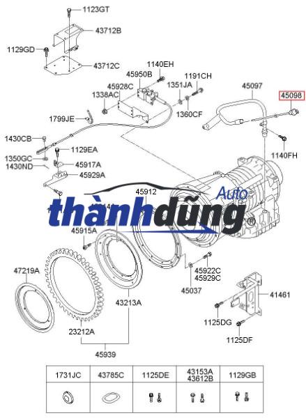 PHỚT ĐẦU HỘP SỐ HYUNDAI I10 2008-2017 | 4313402501 - Ảnh 4