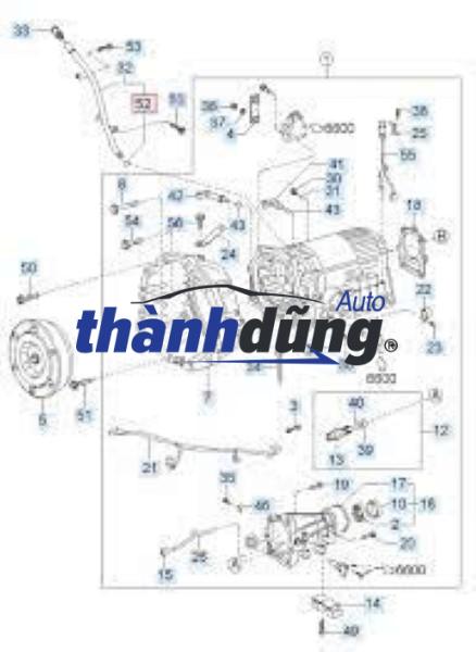 PHỚT ĐẦU HỘP SỐ HYUNDAI I10 2008-2017 | 4313402501 - Ảnh 5