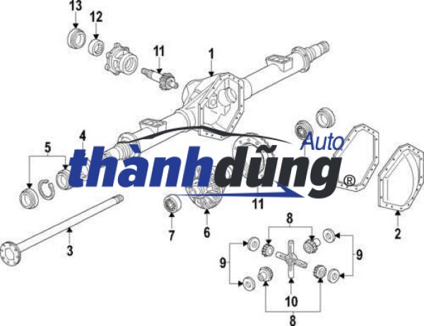 PHỚT LÁP NGOÀI HONDA CRV | 91205P0X005 - Ảnh 5