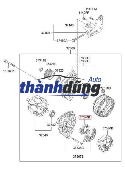 TIẾT CHẾ MÁY PHÁT MERCEDES SPRINTER 903 | 0031542806 - Ảnh 3