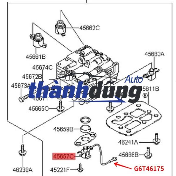 VAN DẦU HỘP SỐ HYUNDAI SONATA | 463133B600 - Ảnh 4