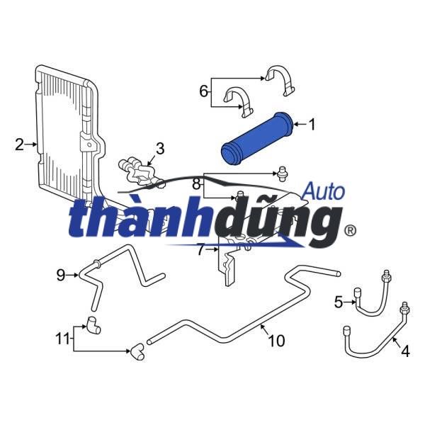 KÉT LÀM MÁT DẦU HỘP SỐ MERCEDES C63 AMG 2016-2020 | 0995001900 - Ảnh 4