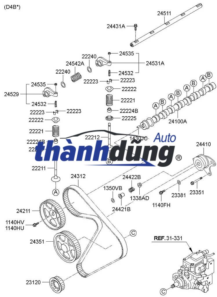 ỐNG SÁO DÀN CÒ HYUNDAI I10 2008-2016 | 2451002500 - Ảnh 4