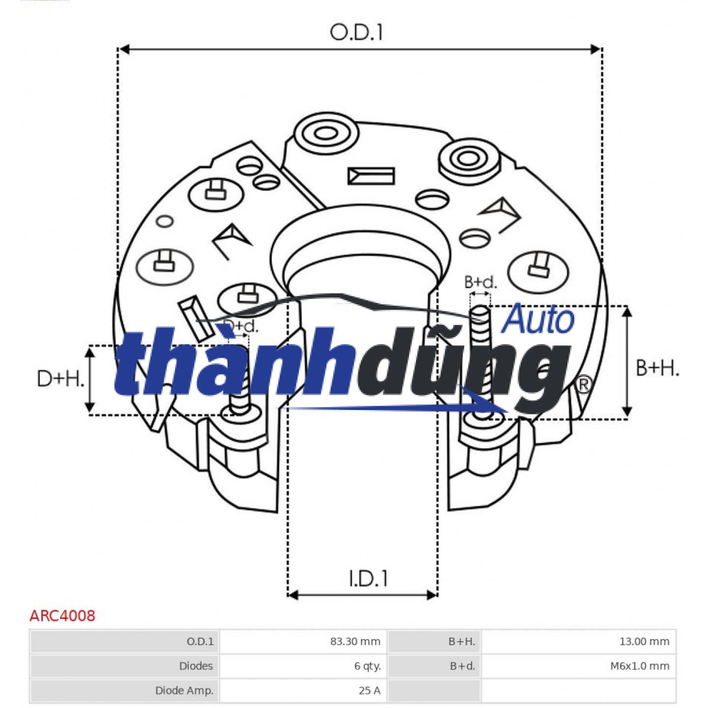 ĐI ỐT MÁY PHÁT KIA BONGO 3 | 3738042351 - Ảnh 4