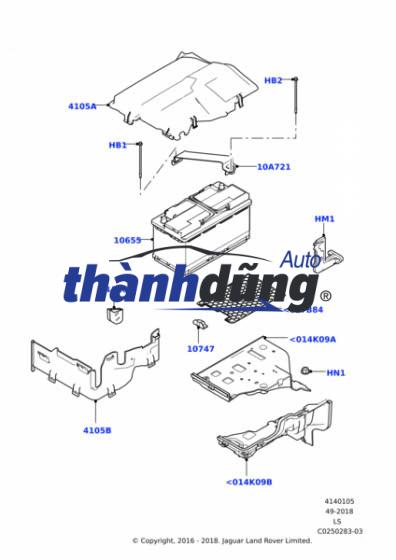 NẮP BÌNH ẮC QUY VOLVO XC90 V6 | 31479622 - Ảnh 4