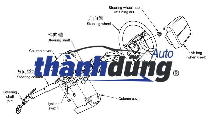 TÚI KHÍ VÔ LĂNG CHEVROLET CRUZE 2009-2011 | 13293020 - Ảnh 3