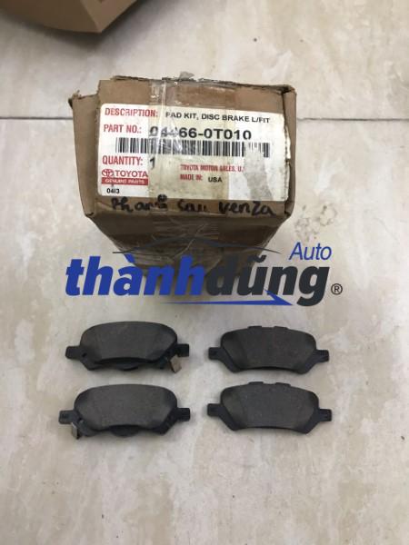 MÁ PHANH SAU TOYOTA VENZA 2009-2017 | 044660T010