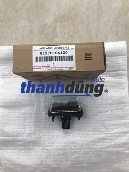 ĐÈN SOI BIỂN SỐ PHỤ TOYOTA FORTUNER 2016 | 812700K100