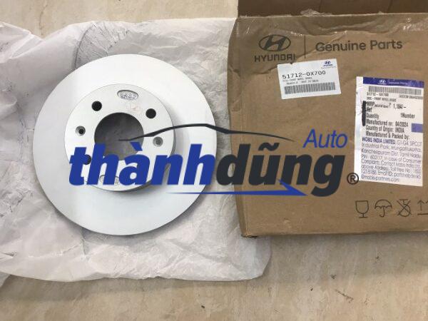 ĐĨA THẮNG TRƯỚC HYUNDAI I10 2014-2021 | 517120X700