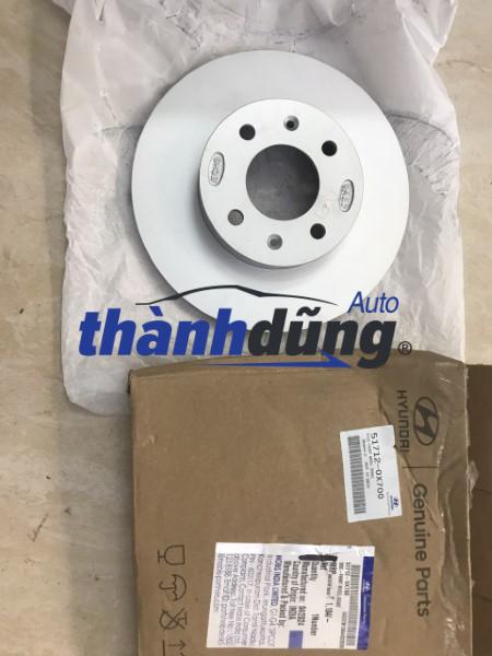 ĐĨA THẮNG TRƯỚC HYUNDAI I10 2014-2021 | 517120X700 - Ảnh 2