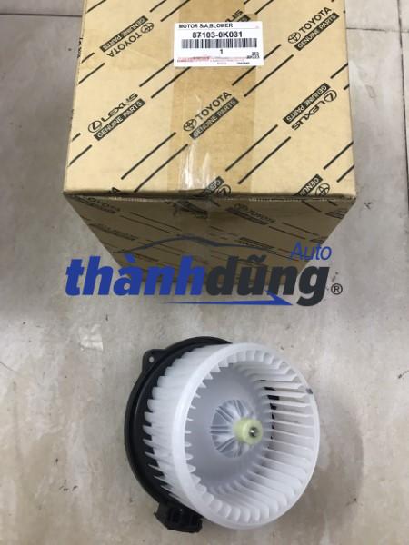 QUẠT DÀN LẠNH TOYOTA INNOVA 2006-2016 | 871030K031 - Ảnh 2