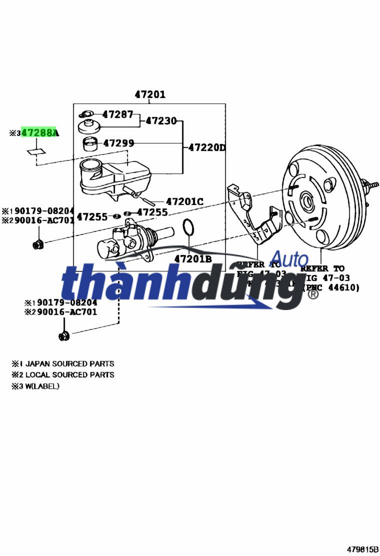 BÌNH DẦU TRỢ LỰC PHANH NISSAN NAVARA 2010 | 46091EB70A - Ảnh 4