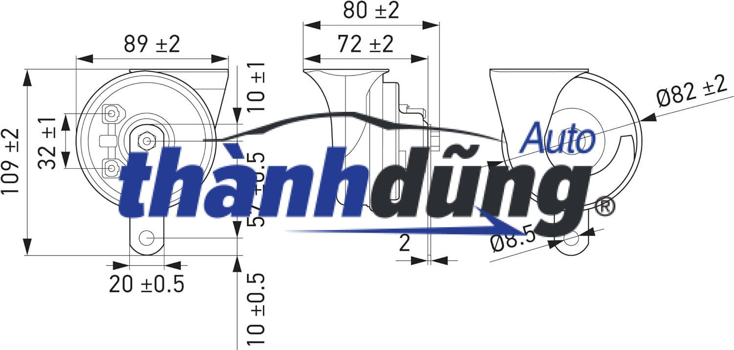 CÒI SÊN NISSAN XTRAIL 2008-2013 | JK2720006900 - Ảnh 3