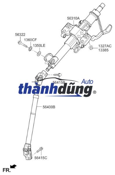 CỌC LÁI ĐIỆN KIA CERATO 2014-2017 | 56300A7100 - Ảnh 3
