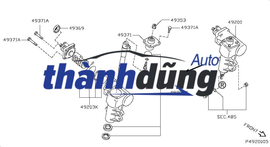 BÓT LÁI HYUNDAI HD310 | 576007D000 - Ảnh 3