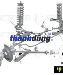 cao su giảm chấn nhíp, cao su đệm nhíp, giảm chấn nhíp sau