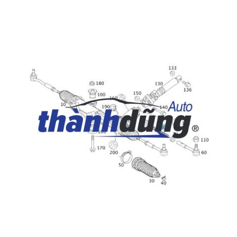 Cao su chân thước lái MERCEDES C200 | 0140330148 - Ảnh 4