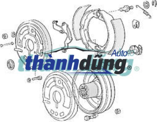 MÂM DỪNG THẮNG XE HINO 300 | 0449537034 - Ảnh 4
