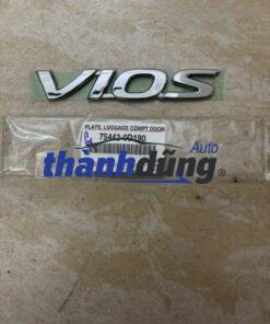 CHỮ VIOS CỐP HẬU TOYOTA VIOS 2014 | 75442-0D190