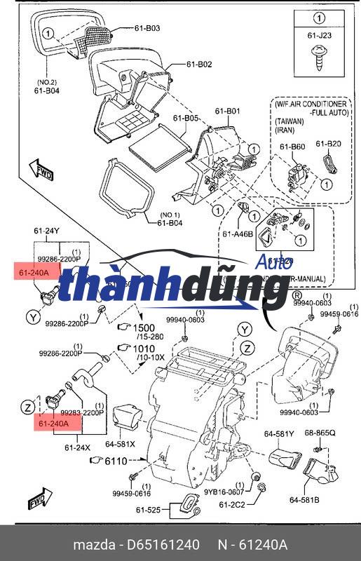 ĐẦU NỐI ỐNG NƯỚC VÀO DÀN SƯỞI MAZDA CX8 | BFF461240X - Ảnh 5