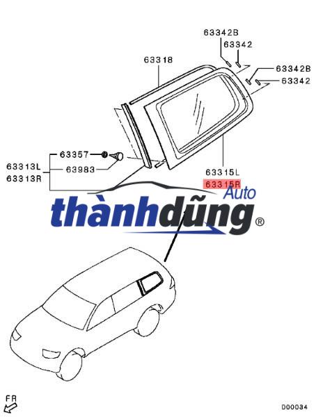 KÍNH CỬA CHẾT DAEWOO LACETTI 2009-2011 | 96833088 - Ảnh 5