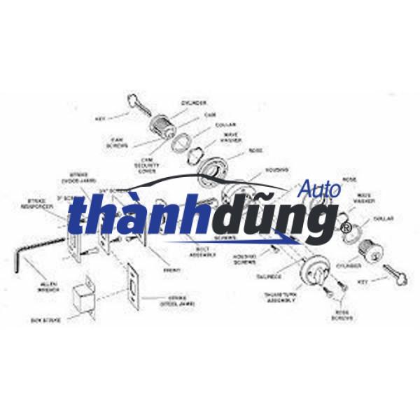 TRỤC VÍT CỌC LÁI HYUNDAI I20 2009 | 56351C7001FFF - Ảnh 5