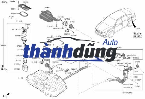 ỐNG DẪN XĂNG PEUGEOT 508 2013-2018 | 9676650780 - Ảnh 5