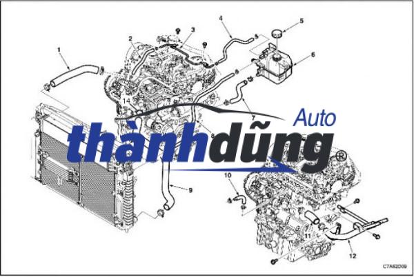 BÌNH DẦU TRỢ LỰC LÁI NISSAN ALTIMA 2007-2013 | 49180JA000 - Ảnh 5