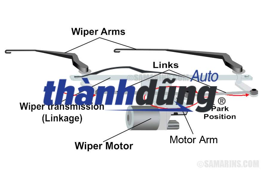 CẦN GẠT MƯA HYUNDAI I20 2014 | 98311-C7900 - Ảnh 4