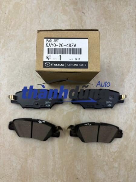 MÁ PHANH SAU MAZDA CX5 2017-2022 | KAY02648