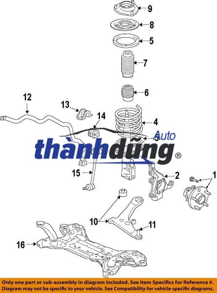 ĐỆM BÁT BÈO DAEWOO LACETTI 2009-2011 | 13501409 - Ảnh 5