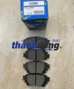 BỐ THẮNG SAU TOYOTA VELOZ 2022-2025 | 04466B1010