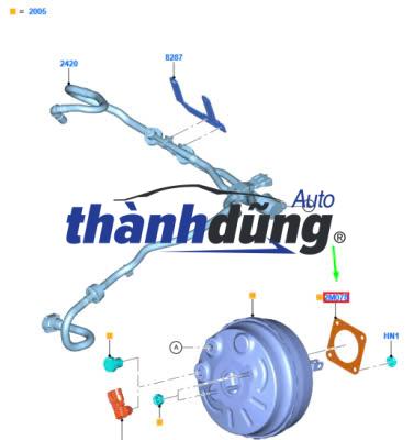 BẦU SERVO THẮNG FORD EVEREST 2.0 2015-2021 | EB3C2002AF - Ảnh 7