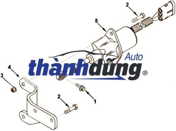 VAN ĐÓNG MỞ CỬA DẦU BƠM CAO ÁP HYUNDAI STAREX | 1466500820 - Ảnh 5