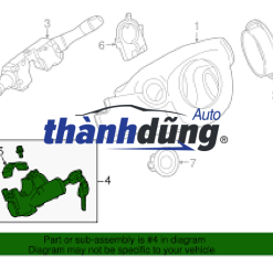 ỐP CỔ VÔ LĂNG HYUNDAI I10 2014-2020 | 4852B4100PYN