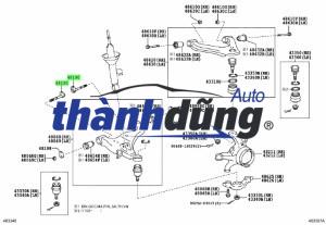 ỐC CÀNG A TOYOTA INNOVA 2006-2016 | 481900K020 - Ảnh 5
