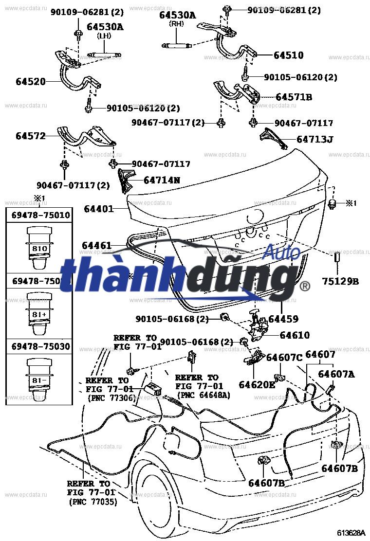 DÂY MỞ CỐP SAU HYUNDAI I10 2014-2021 | 81280B4410 - Ảnh 6