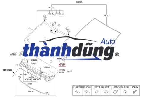 ỐP TAM GIÁC GƯƠNG NISSAN TERRA 2018-2022 | 802894JA0A - Ảnh 5