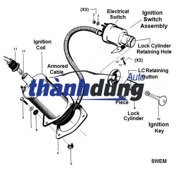 TIẾP ĐIỂM KHÓA ĐIỆN TOYOTA CAMRY 2006-2015 | 8445071010 - Ảnh 7