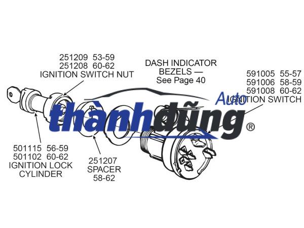 TIẾP ĐIỂM KHÓA ĐIỆN TOYOTA CAMRY 2006-2015 | 8445071010 - Ảnh 6