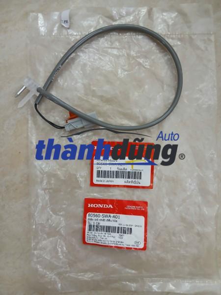 CẢM BIẾN NHIỆT ĐỘ DÀN LẠNH HONDA CIVIC 2006-2012 | 80560SWAA01