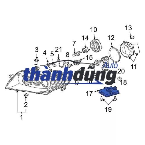 BALLAST ĐÈN PHA MERCEDES S450 2008-2013 | 2164420203 - Ảnh 6