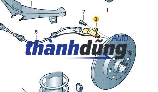 CẢM BIẾN ABS PEUGEOT 308 2012-2016 | 4545K3 - Ảnh 5