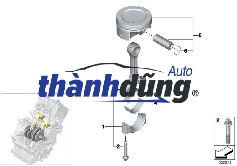 BẠC BIÊN BẠC BALIE HYUNDAI TUCSON 2006-2009 | 2102037935 - Ảnh 4