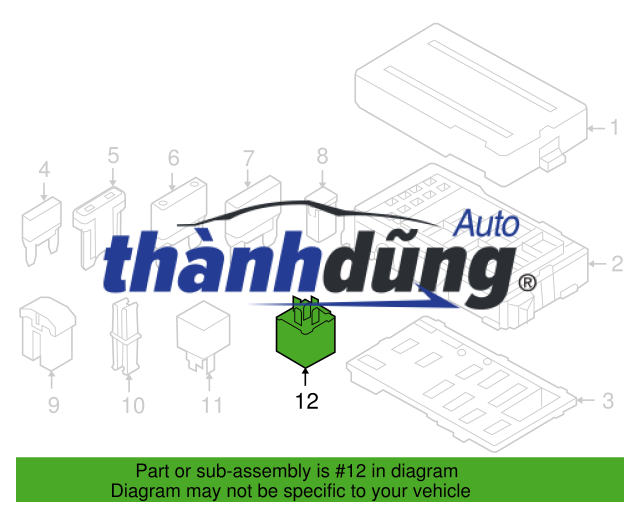 RƠ LE XI NHAN KIA OPTIMA 2006-2011 | 95550-34000 - Ảnh 4