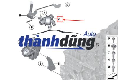 CỤM VAN HẰNG NHIỆT KIA SORENTO 2021-2025 | 256002M810 - Ảnh 4